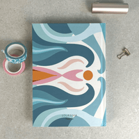Notebook 192 pages, lined, hard cover