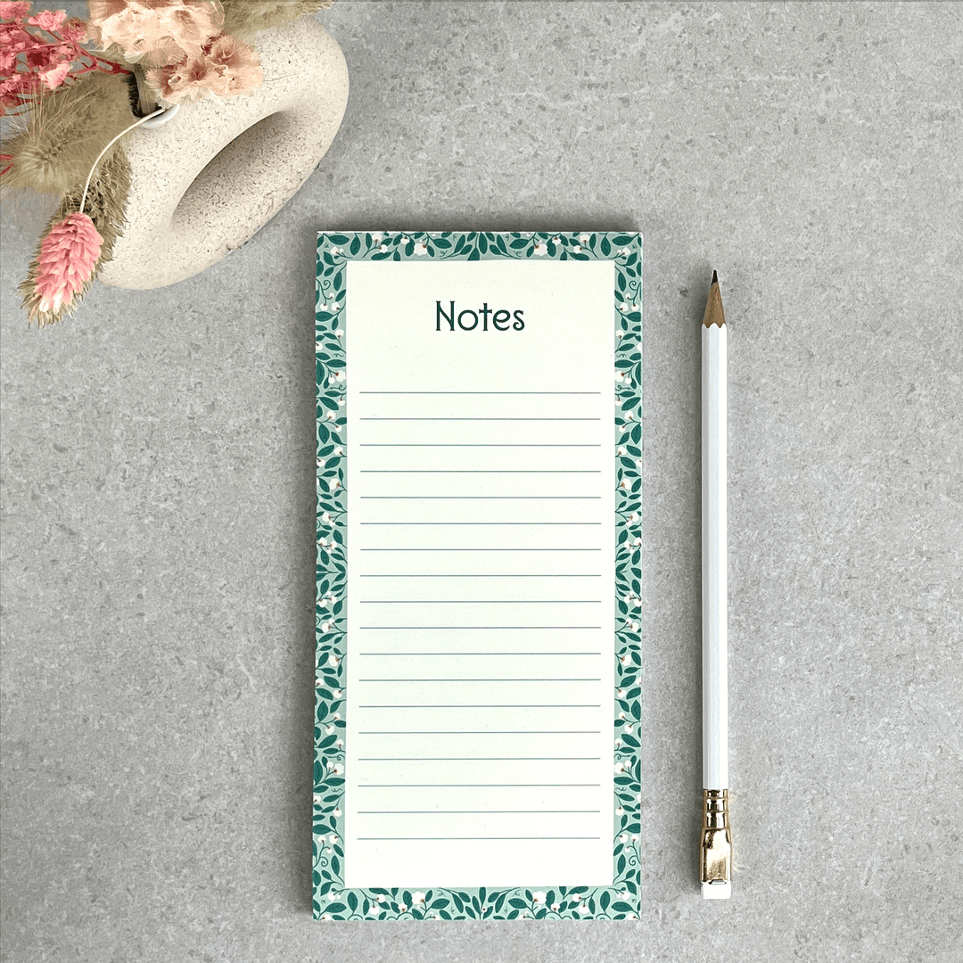 Bloczek do notatek - zielony - Lola Lima Paper Co.