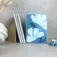 Notebook 120 pages, dotted, soft cover, spiral-bound