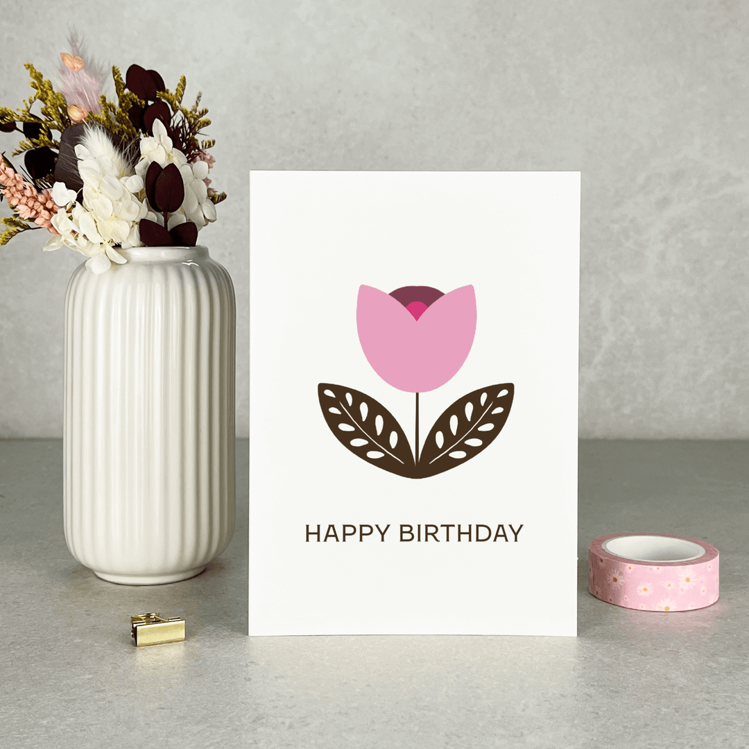 Kartka urodzinowa v.1 - Lola Lima Paper Co.