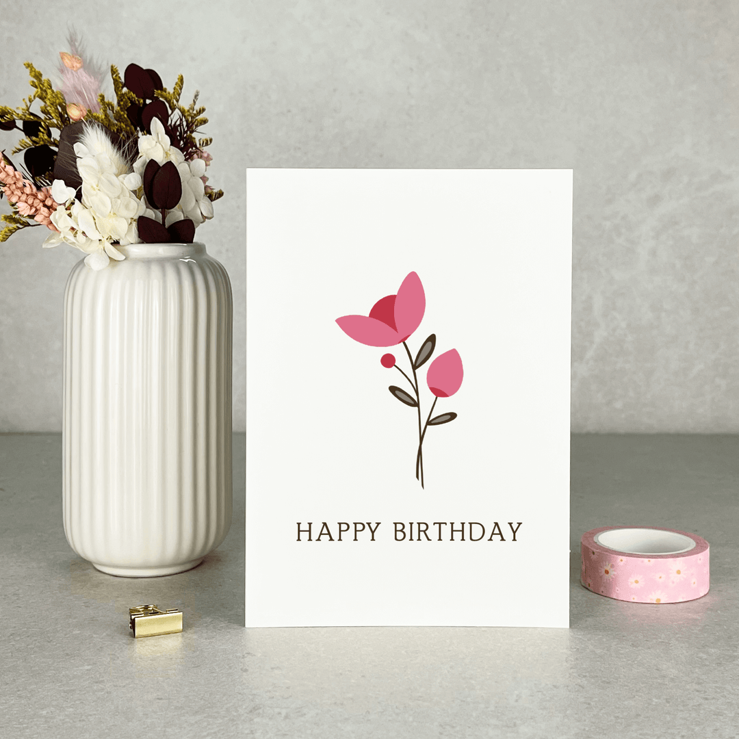 Kartka urodzinowa v.2 - Lola Lima Paper Co.