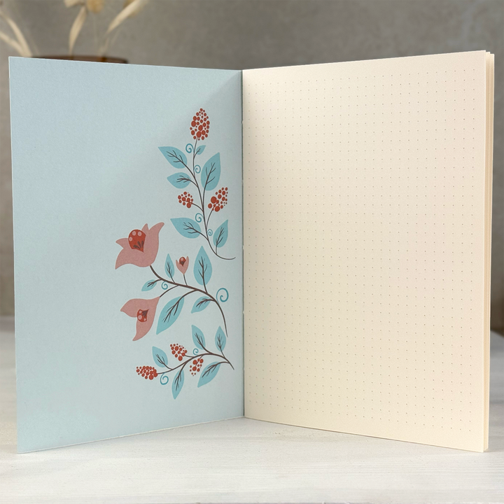 Loop Notatnik – A5, 60 stron, pastelowy zielony - Lola Lima Paper Co.