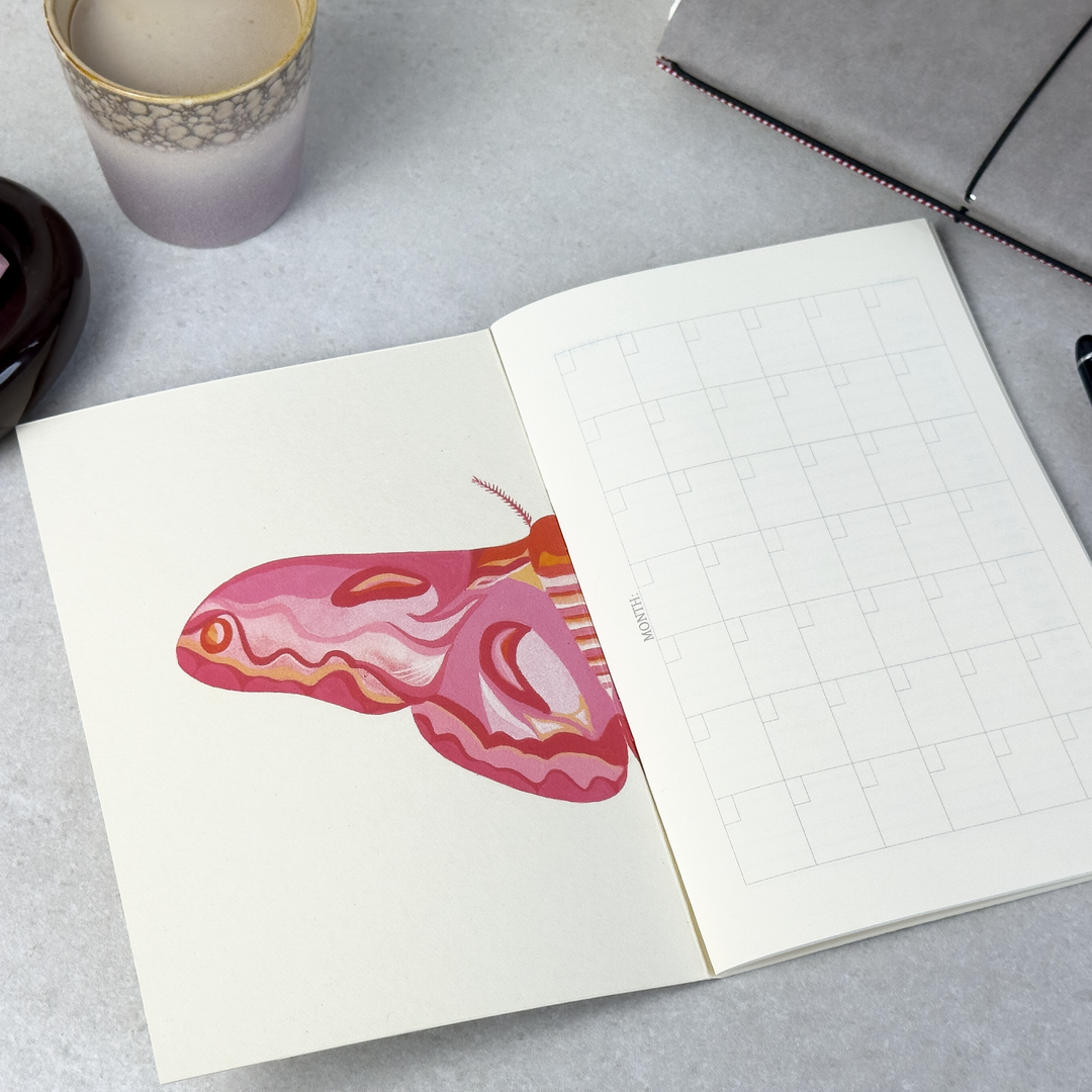 Loop Modular Monthly Planner – A5, 64 pages, ivory - Lola Lima Paper Co.