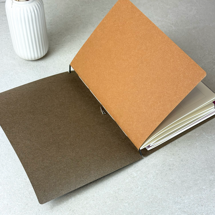 Loop Oprawa - Czekoladowy Brąz - Lola Lima Paper Co.