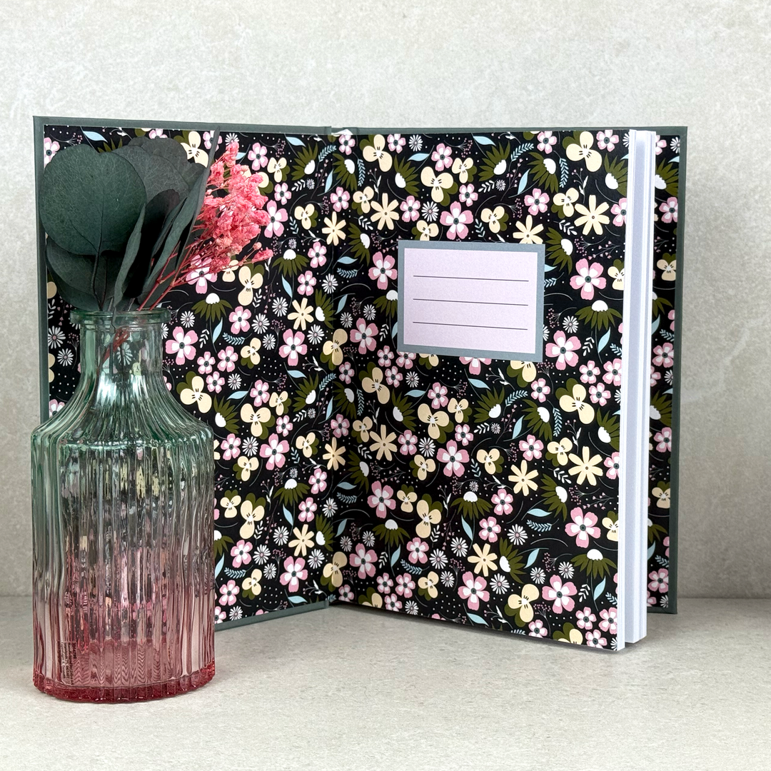 Notebook 192 pages, dotted, hard cover - Lola Lima Paper Co.