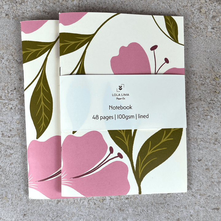 Notatnik w linie, 48 stron, B6, miękka okładka - Lola Lima Paper Co.