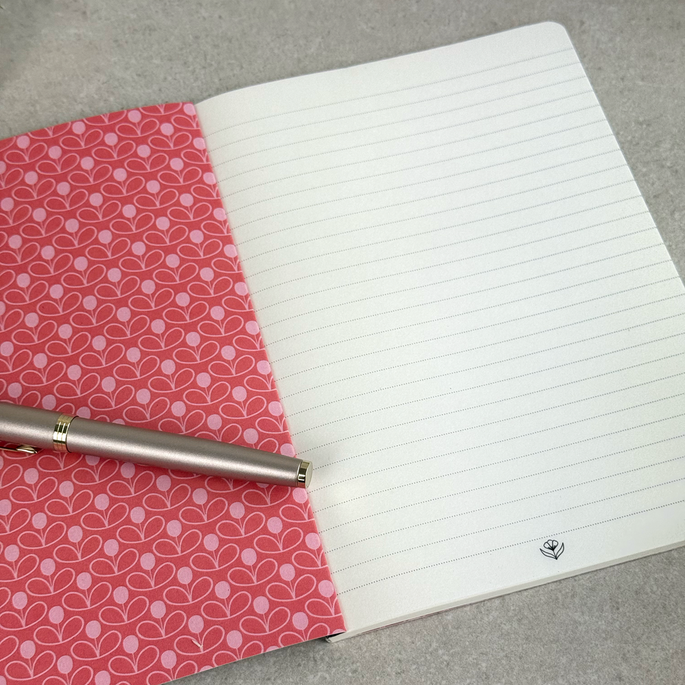 Notebook 60 pages, lined, soft cover - Lola Lima Paper Co.