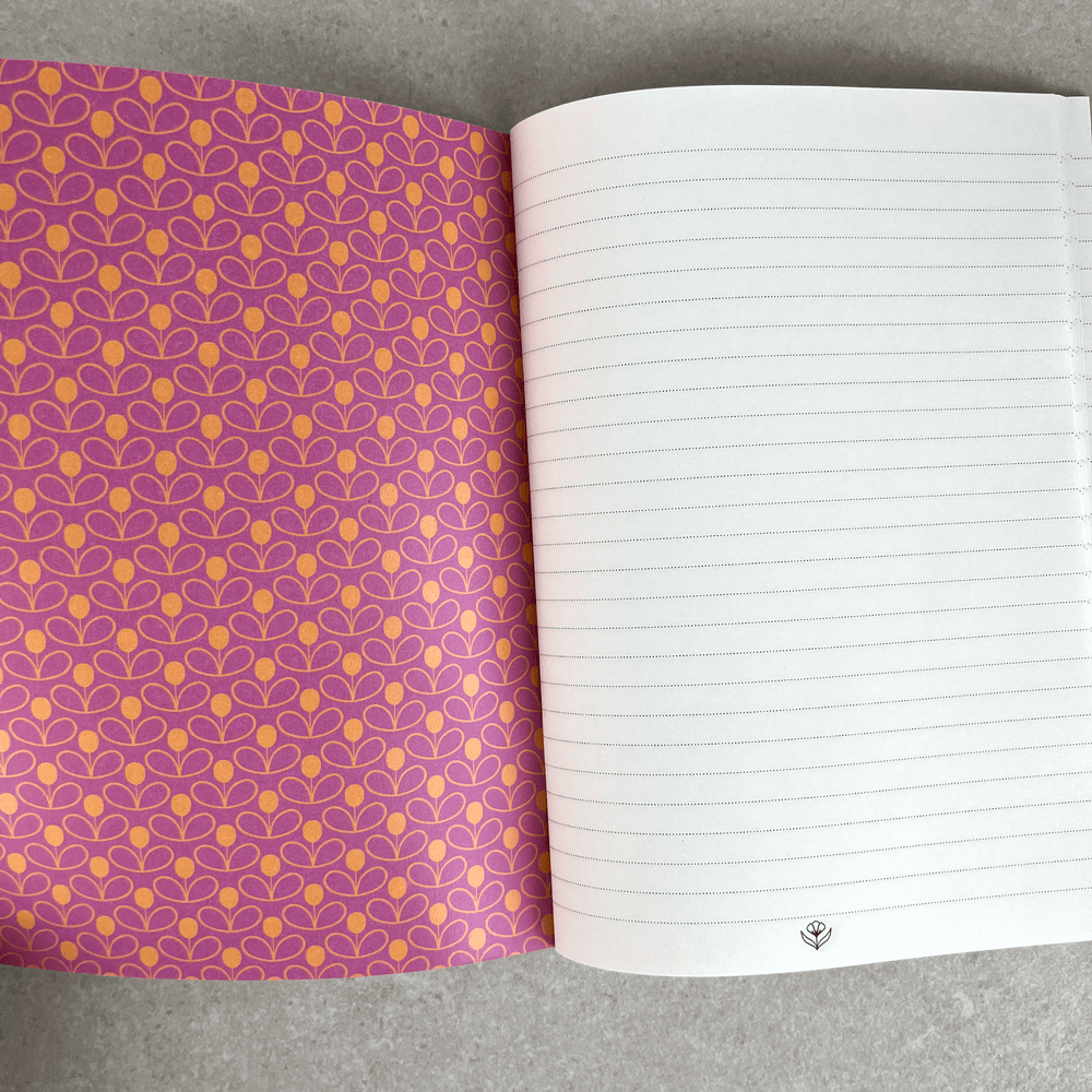Notebook A5 48 pages, lined, soft cover - Lola Lima Paper Co.