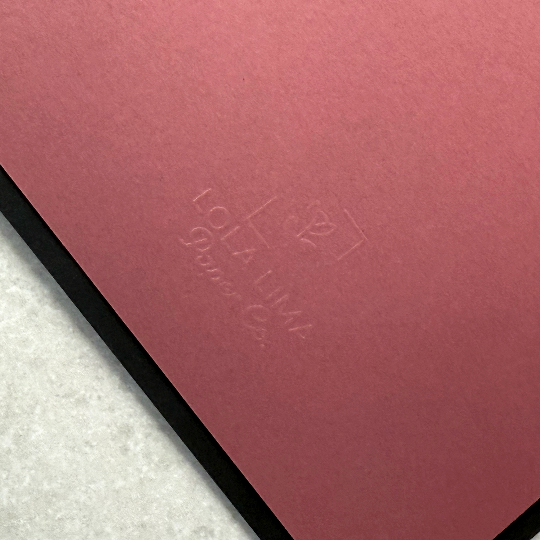 Loop Oprawa - Korek & Washpapa - Czarna - Lola Lima Paper Co.