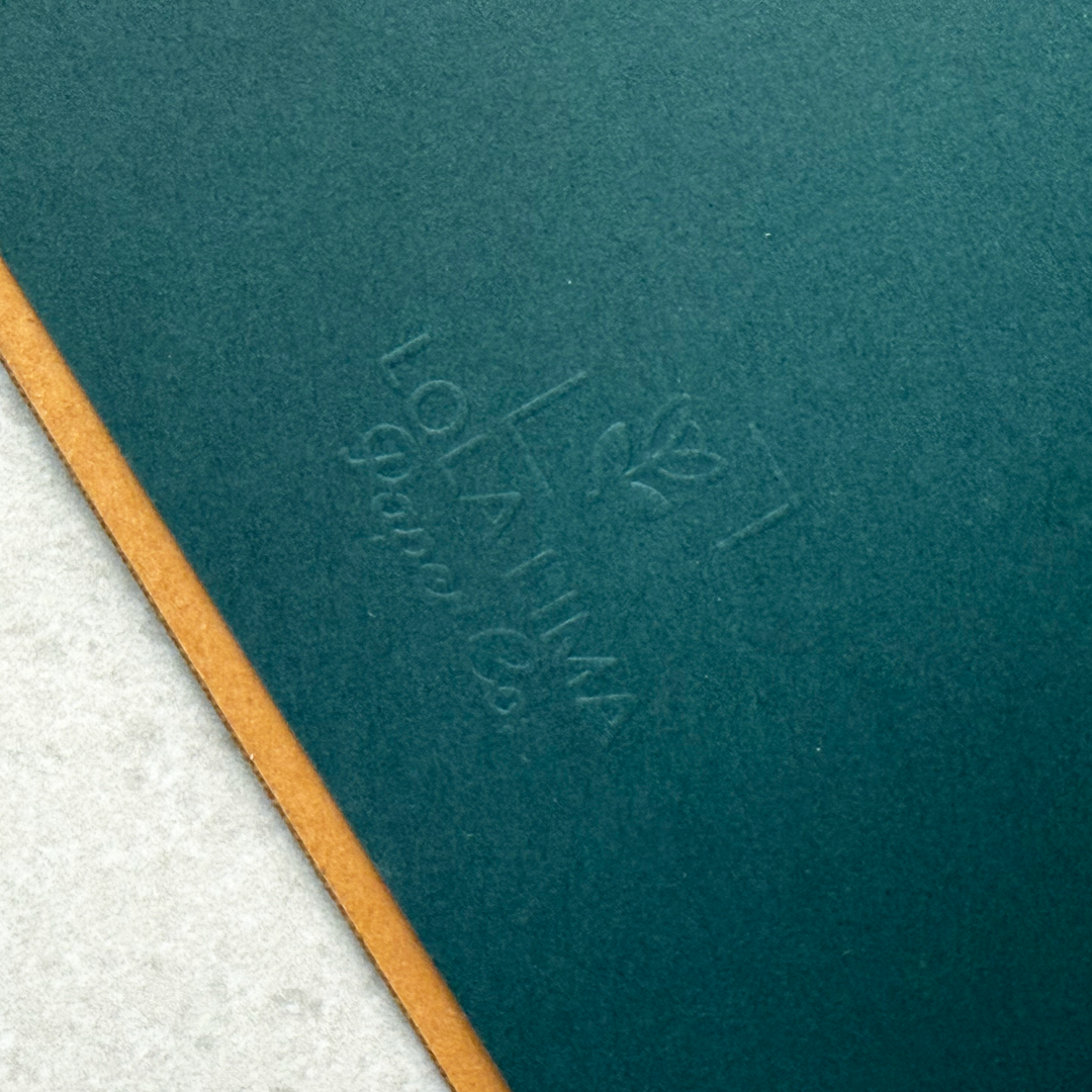 Loop Oprawa - Korek & Washpapa - Turkusowa - Lola Lima Paper Co.