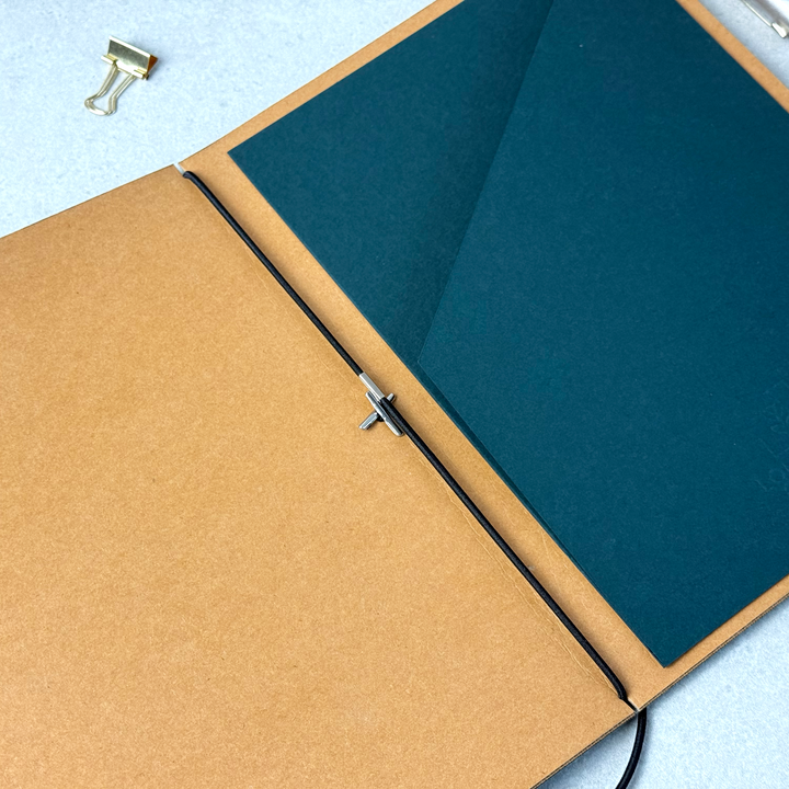 Loop Oprawa - Korek & Washpapa - Turkusowa - Lola Lima Paper Co.