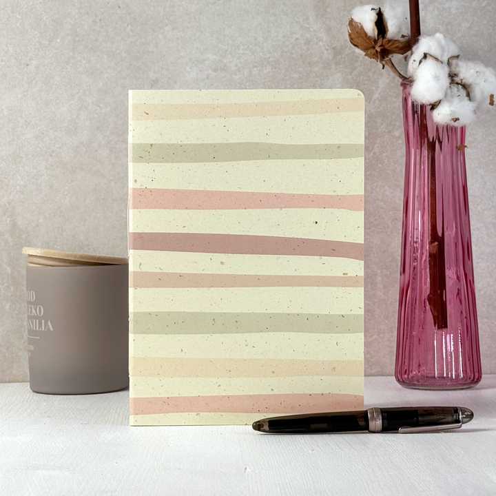 Loop Notatnik – A5, 60 stron,  Pasiaste Pastelowe