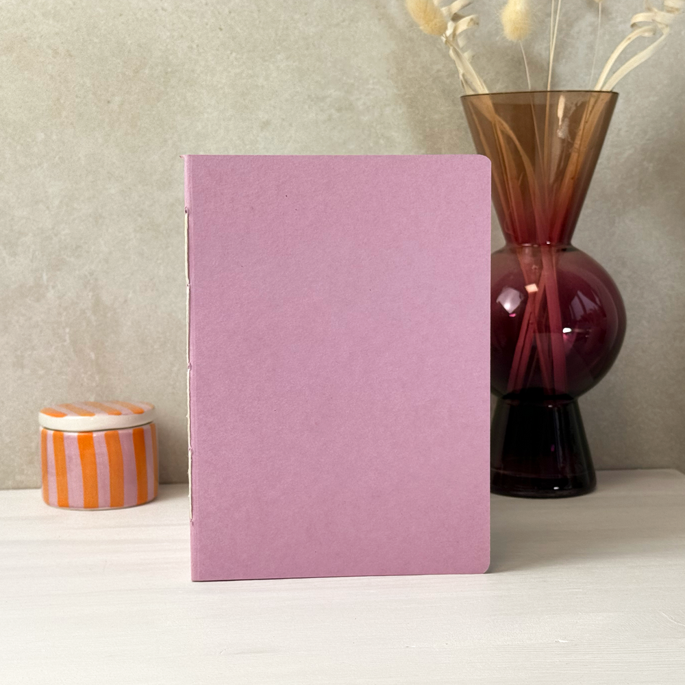 Loop Planer Roczny – A5, 60 stron, niedatowany, różowy - Lola Lima Paper Co.