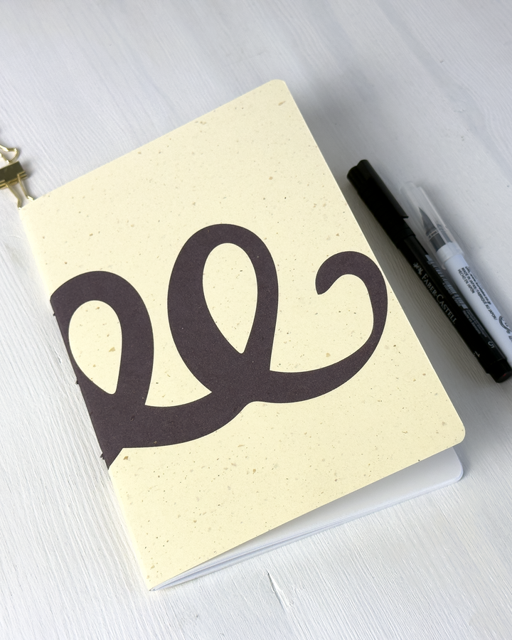 Loop Szkicownik – A5, 60 stron, 120gsm, Bazgroł Brąz