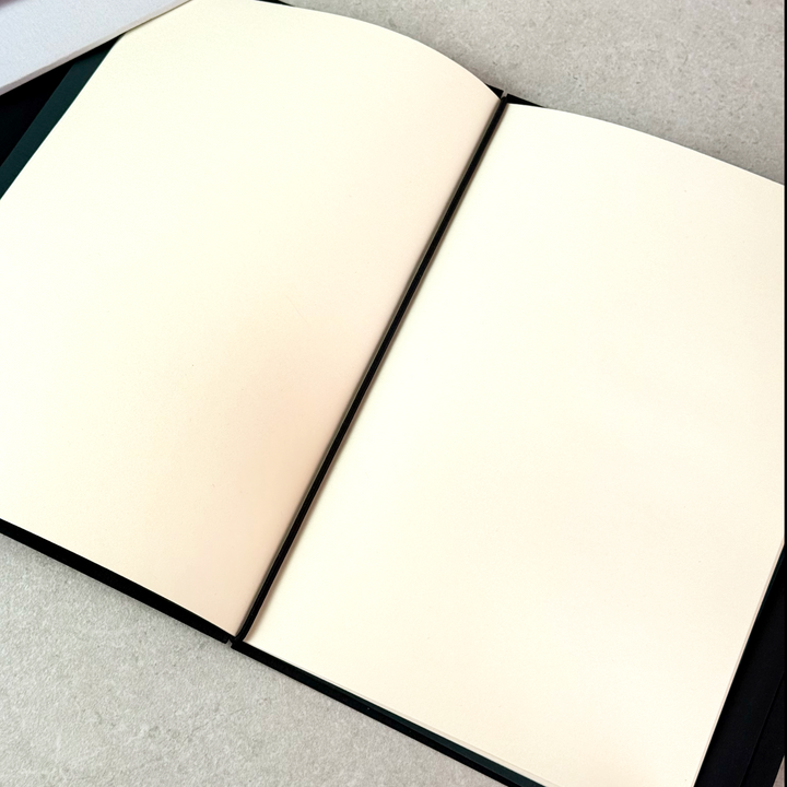 Loop Modular Notebook – A5, 60 pages, lined, dark green - Lola Lima Paper Co.